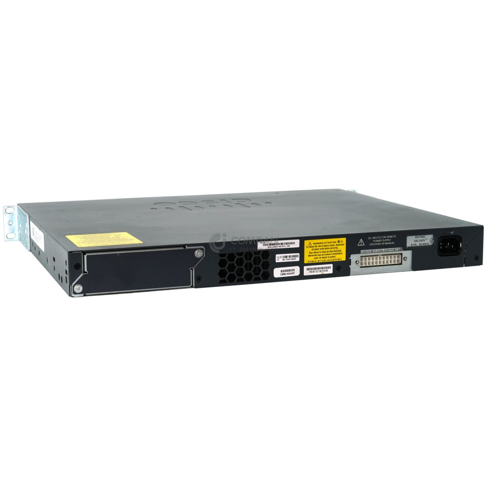 WS-C2960X-48LPD-L CISCO CATALYST 2960-X 48 PORT RJ-45 POE+ 2 PORT 10GB SFP+
